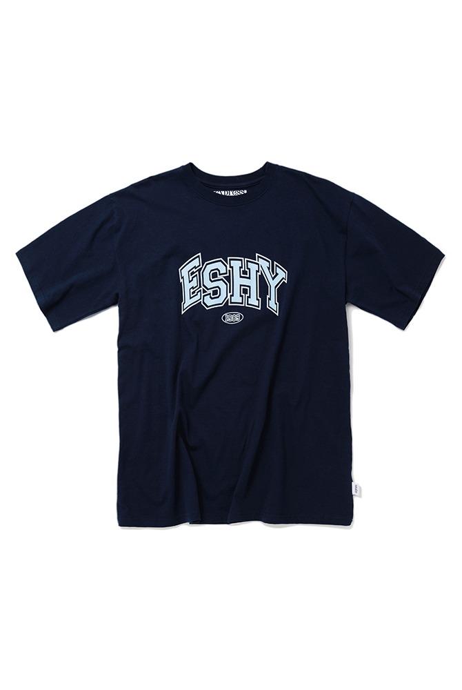 ESHY Basic Logo Half T-Shirt_Navy