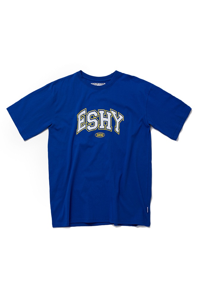 ESHY Basic Logo Half T-Shirt_Blue