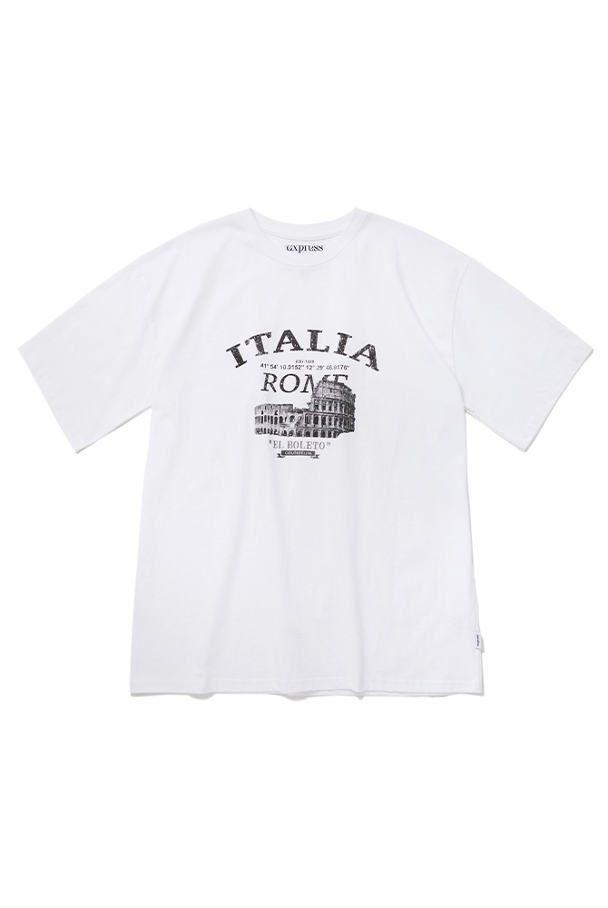 Rome Half T-Shirt_White
